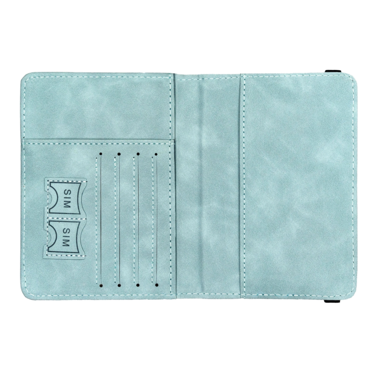 Peterson Útlevéltartó kék színben