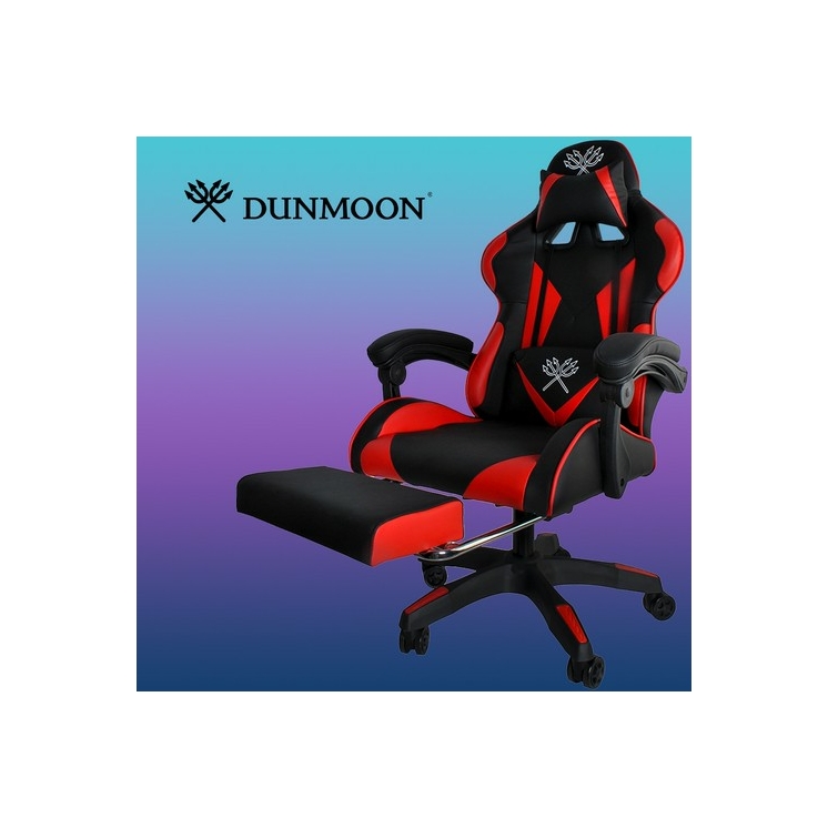 Kényelmes Gamer szék lábtartóval és derékpárnával Kedvező áron