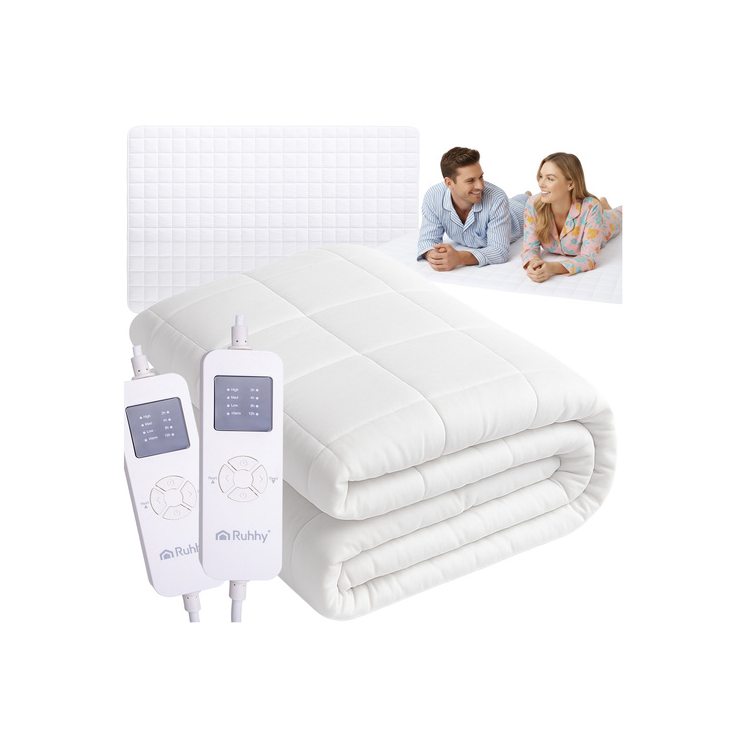 Kétszemélyes fúthető matracvédő 203 x 152 cm