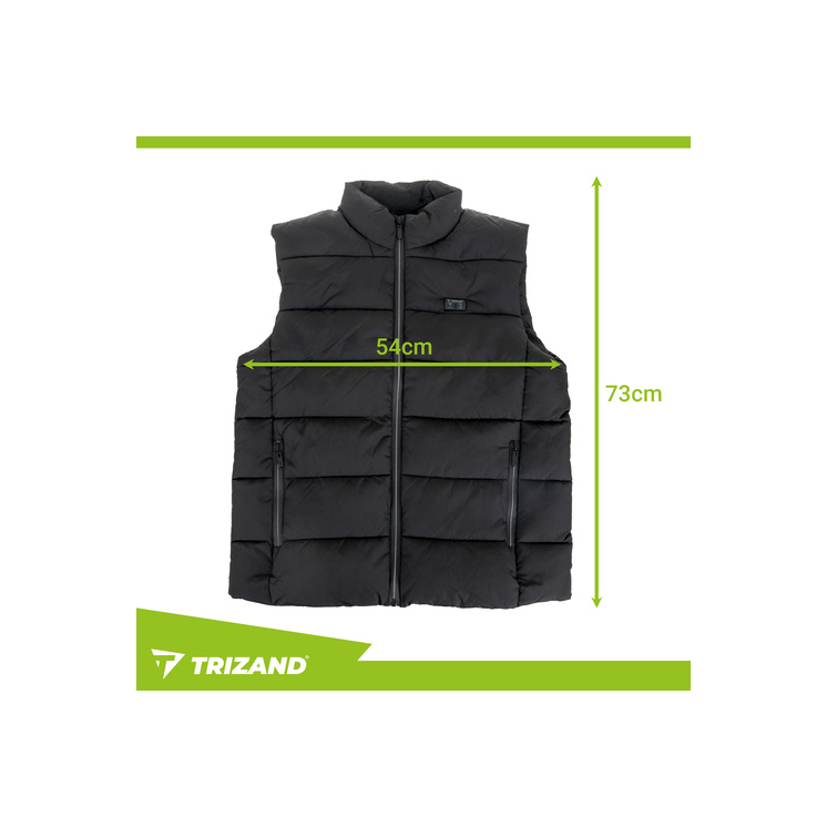 USB Fűthető mellény 11 fűtési zónával