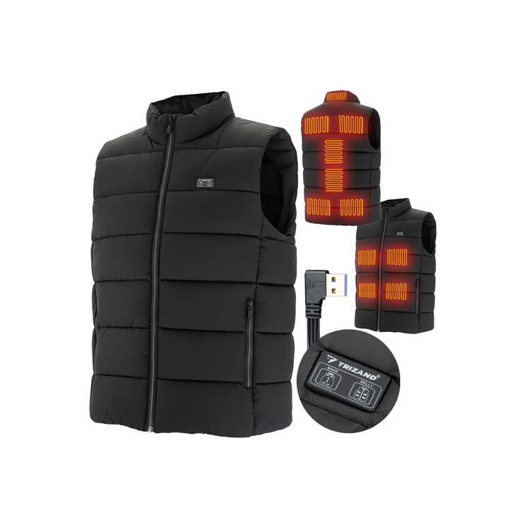 USB Fűthető mellény 11 fűtési zónával