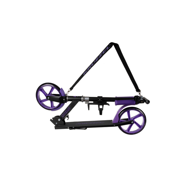 Összecsukható Kruzzel roller fekete-lila 25630