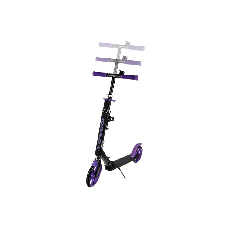 Összecsukható Kruzzel roller fekete-lila 25630
