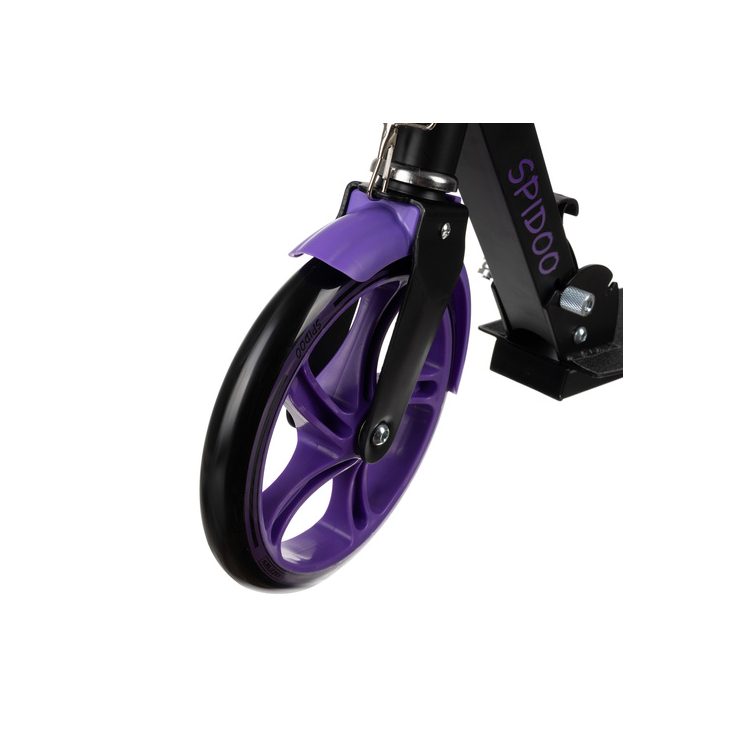 Összecsukható Kruzzel roller fekete-lila 25630