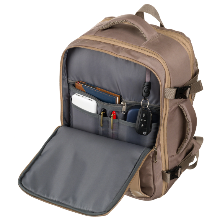 Peterson Többfunkciós utazó hátizsák laptoptartóval, WizzAir méretű 40x30x20 cm