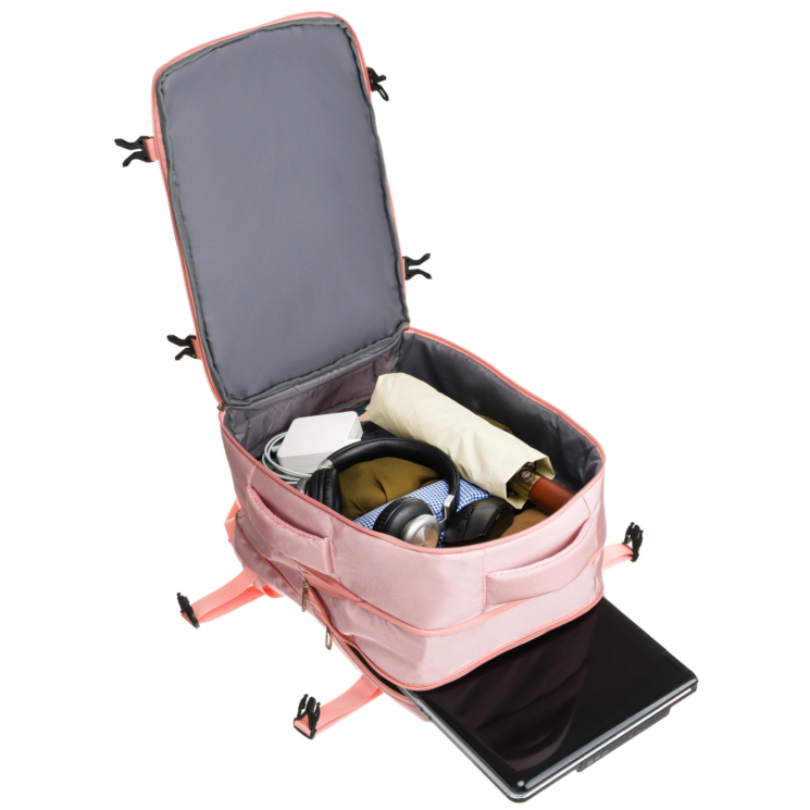 Peterson Többfunkciós utazó hátizsák laptoptartóval, WizzAir méretű 40x30x20 cm