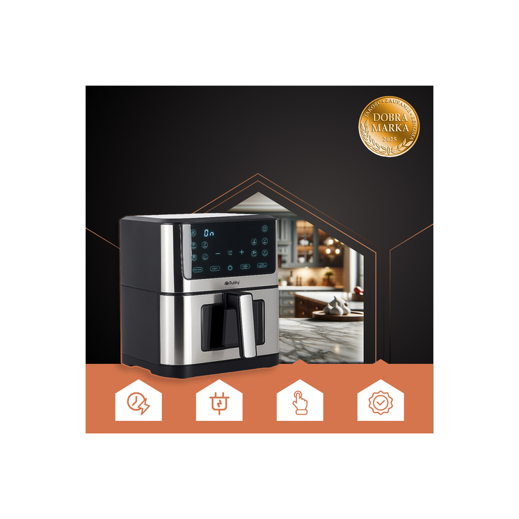 Air Fryer XXL 8 Liter olajmentes sütő