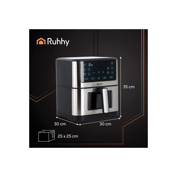 Air Fryer XXL 8 Liter olajmentes sütő
