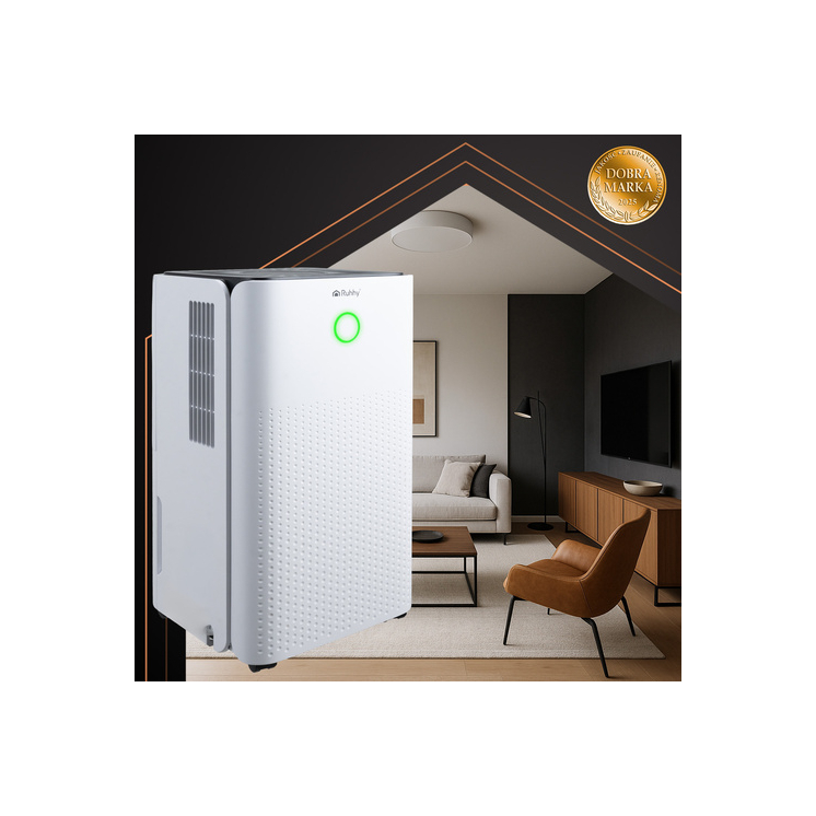 Nagy teljesítményű páramentesítő 12L/24h, időzítő, WiFi vezérléssel