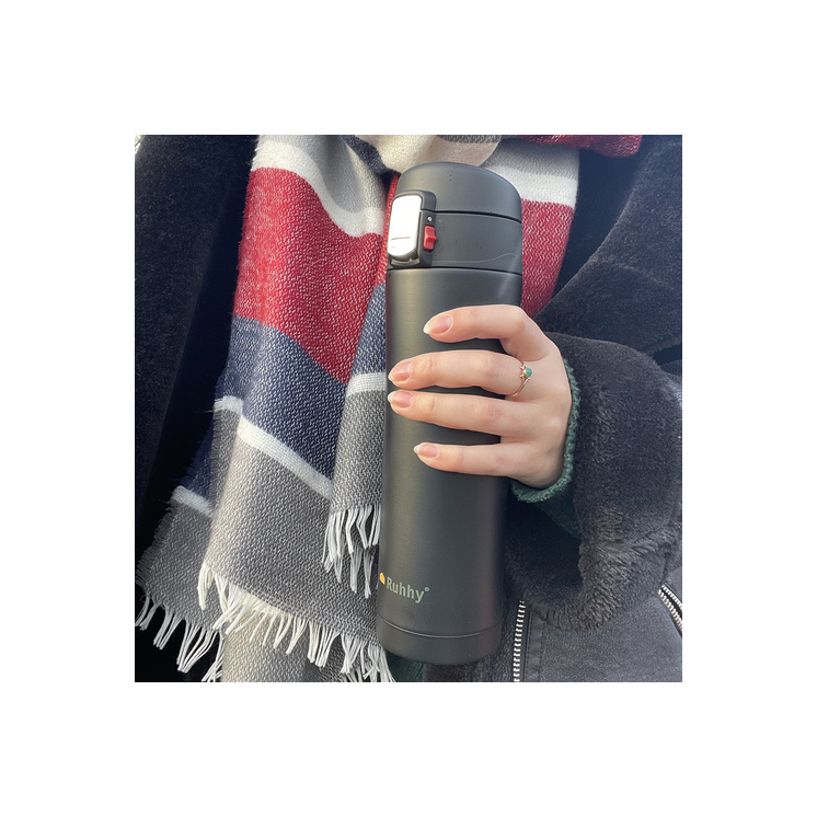 Thermo bögre 440 ml – szivárgásmentes termosz forró italokhoz, kávéhoz és teához!