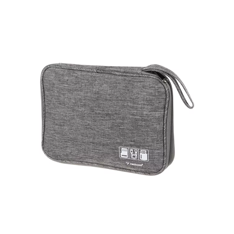 Utazási kiegészítő kábelrendező kistáska