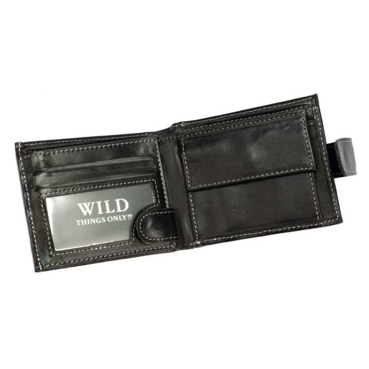 Wild Pénztárca Fekete
