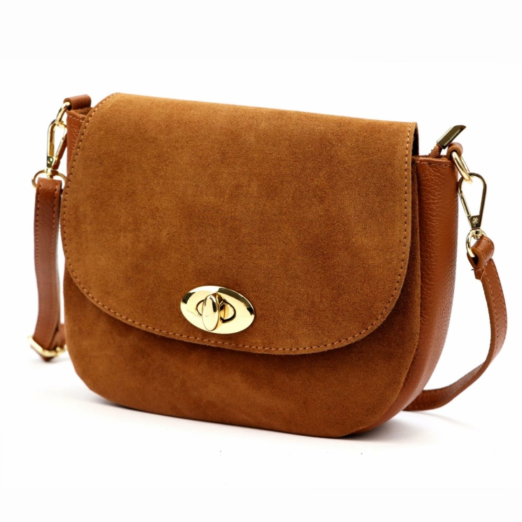 Velúr bőr  női táska