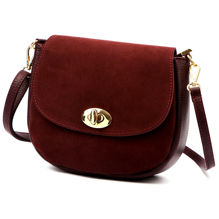 Velúr bőr  női táska