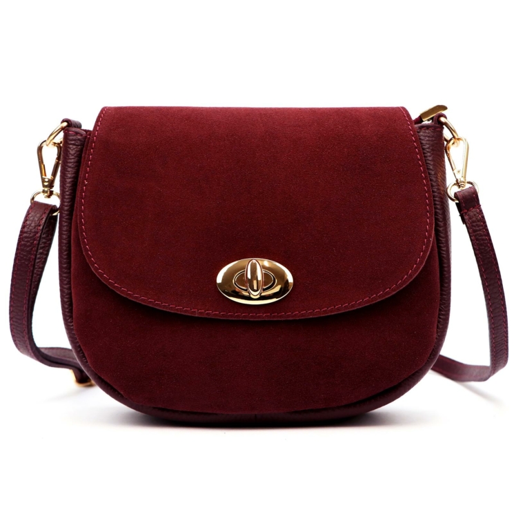 Velúr bőr  női táska