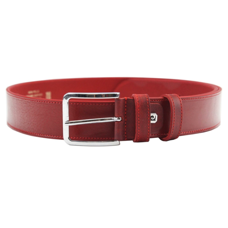 Pierre Cardin Valódi bőr Öv camel-1 cm