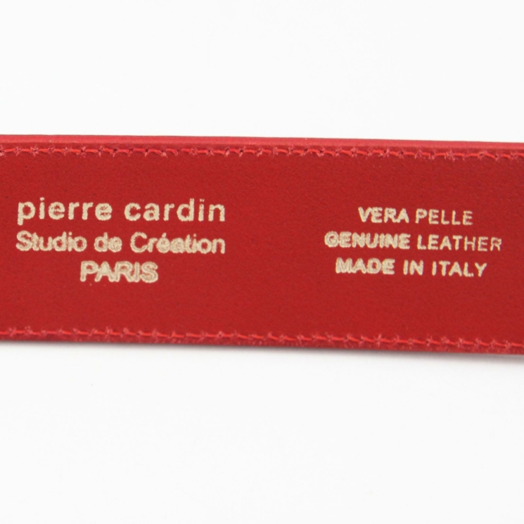 Pierre Cardin Valódi bőr Öv camel-1 cm