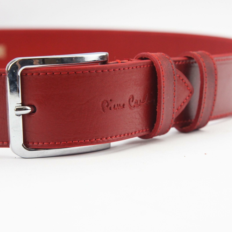 Pierre Cardin Valódi bőr Öv camel-1 cm