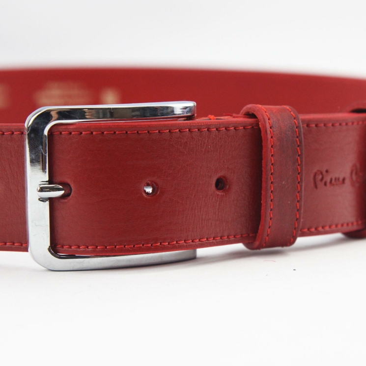 Pierre Cardin Valódi bőr Öv camel-1 cm