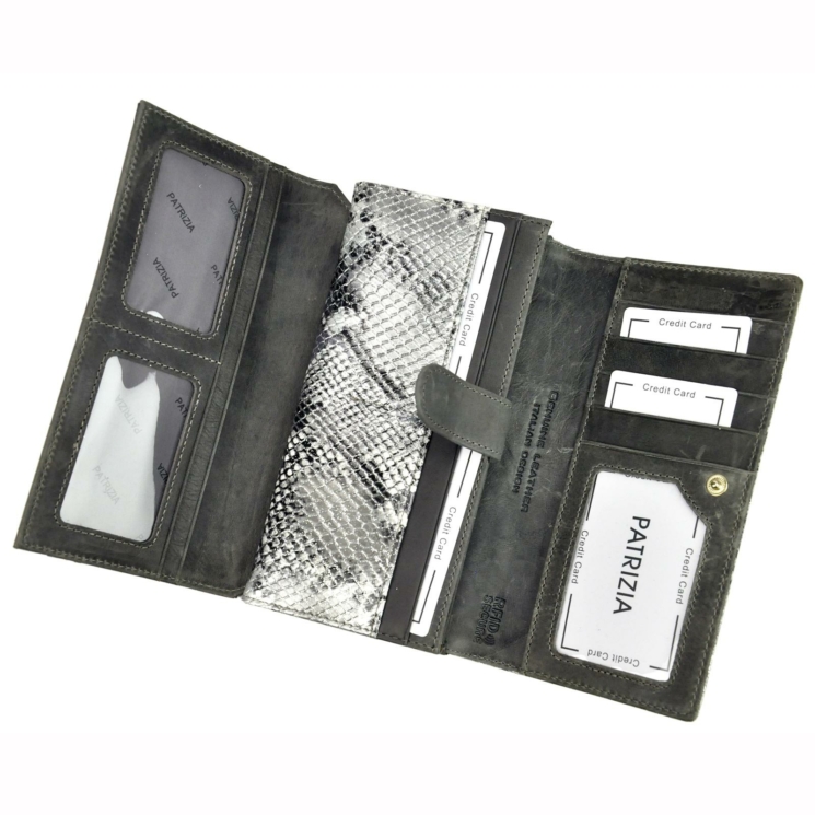 PATRIZIA Valódi bőr Pénztárca