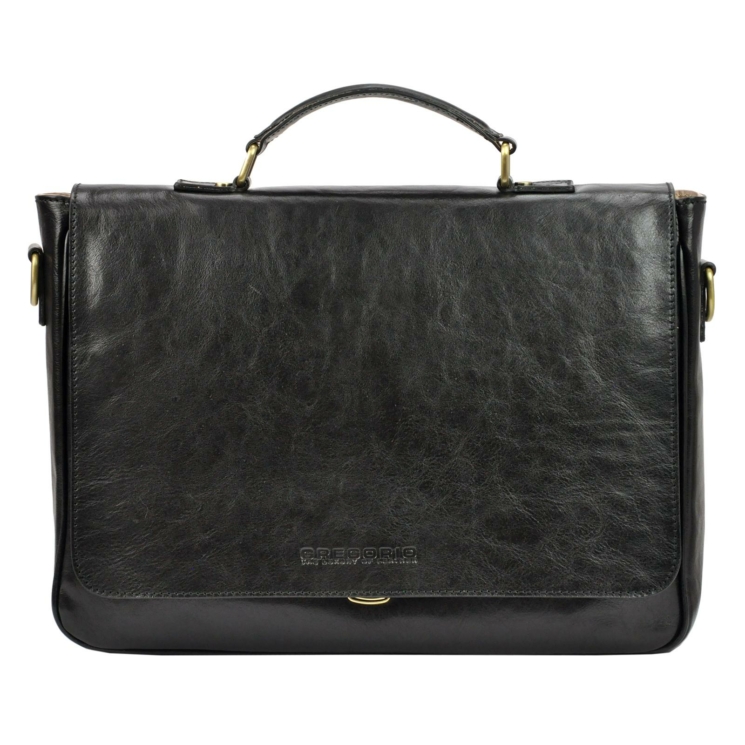 Gregorio Valódi bőr Aktatáska