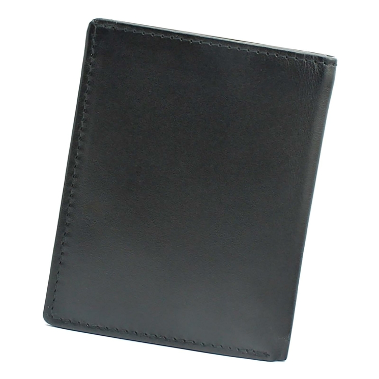 EL FORREST Valódi bőr Kártyatartó Fekete színben RFID rendszerrel