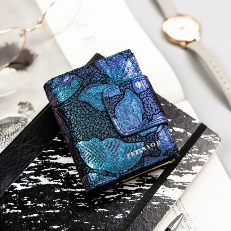 Peterson Valódi bőr Pénztárca