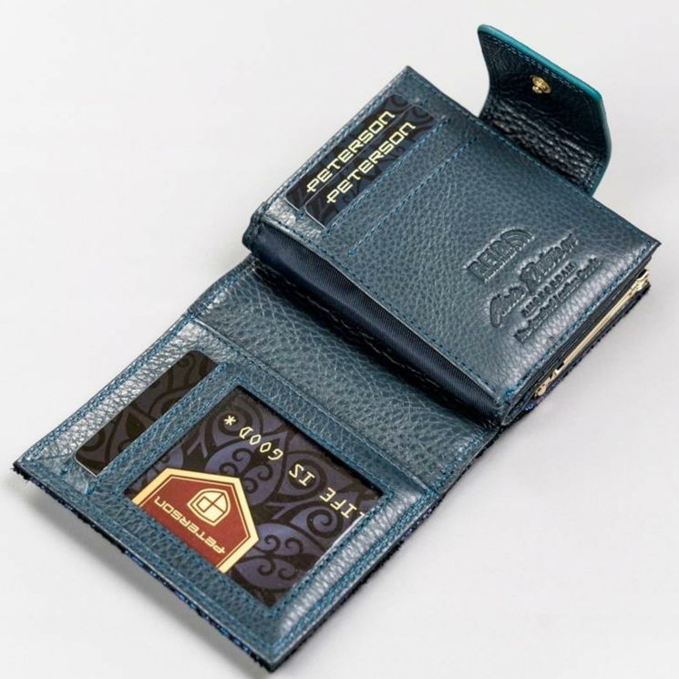 Peterson Valódi bőr Pénztárca