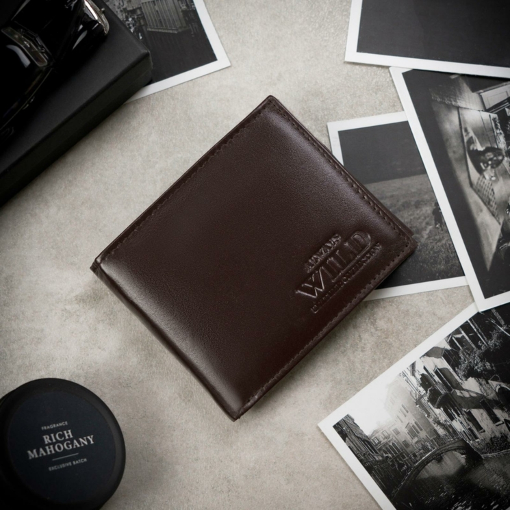 Wild Valódi bőr Pénztárca