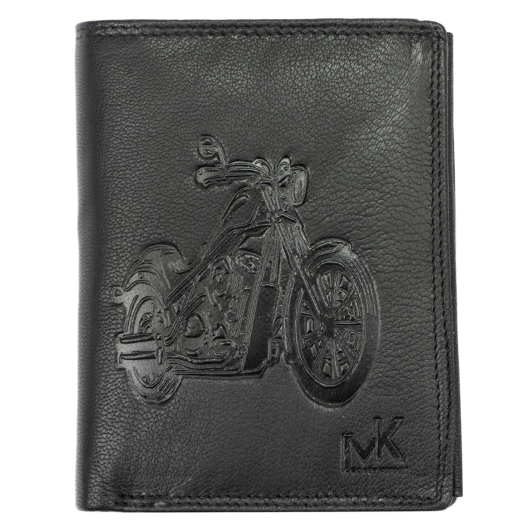 Money Kepper Valódi bőr motoros Pénztárca RFID rendszerrel