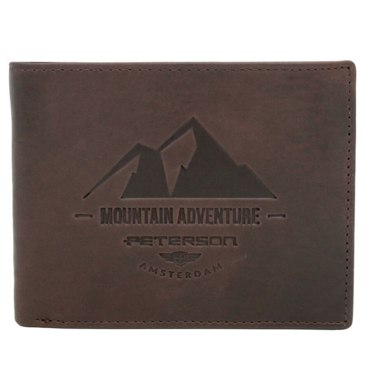 Peterson Valódi bőr Pénztárca