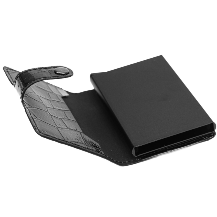 Krokodilmintás Valódi Bőr Kártyatartó