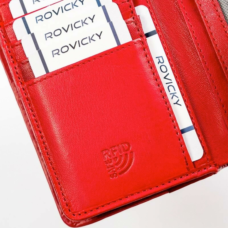 Rovicky Valódi bőr Pénztárca