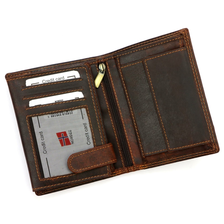 Nordee Valódi bőr Pénztárca