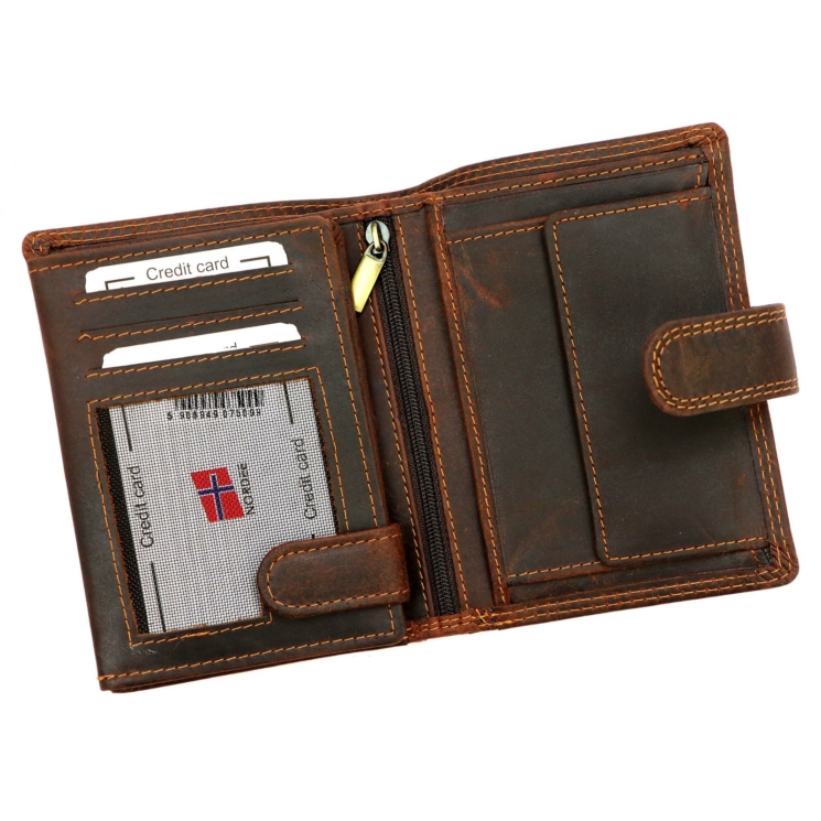 Nordee Valódi bőr Pénztárca