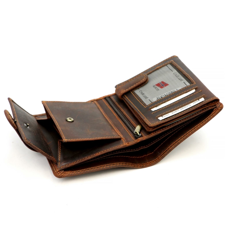 Nordee Valódi bőr Pénztárca