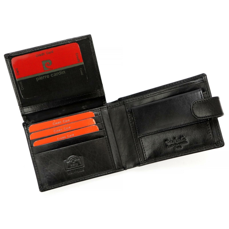Pierre Cardin Valódi bőr Pénztárca