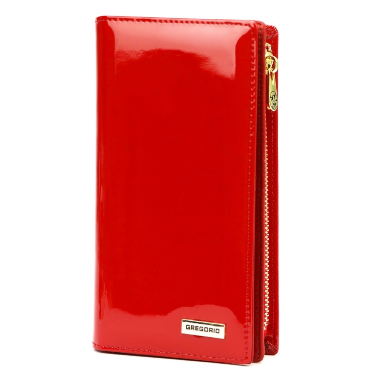 Gregorio Valódi lakkbőr Női Pénztárca