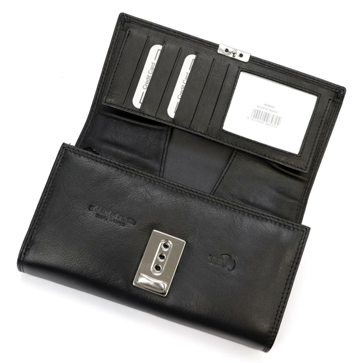 Nordee Valódi bőr brifkó Pénztárca