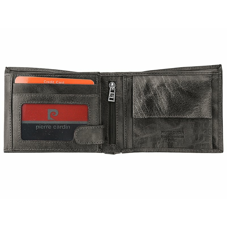 Pierre Cardin Valódi bőr Pénztárca RFID