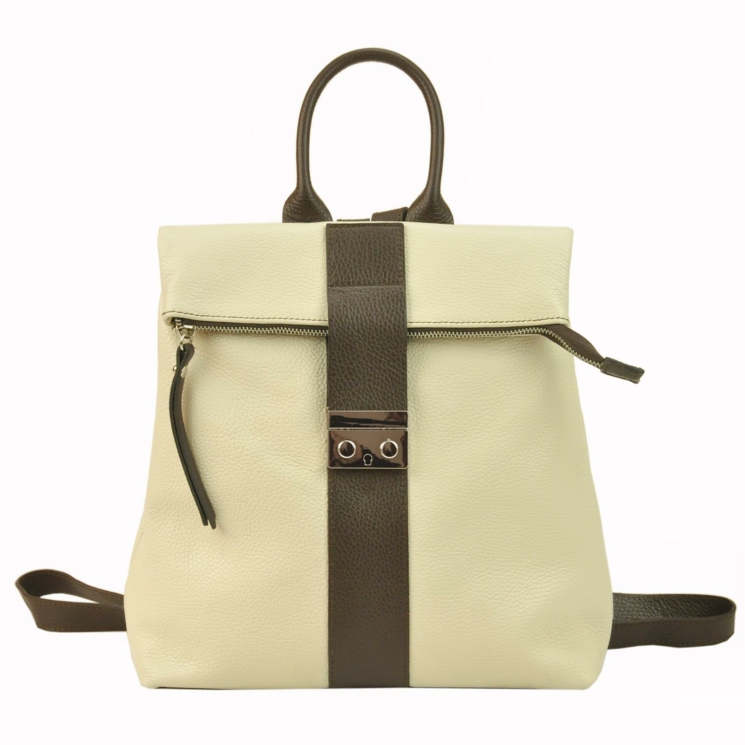 Patrizia Piu Valódi bőr Hátizsák