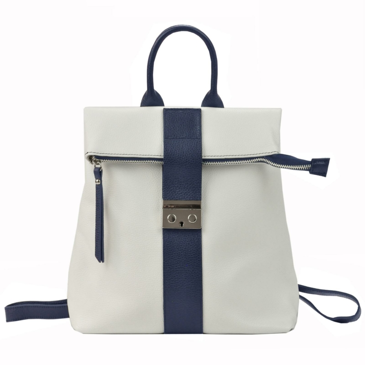 Patrizia Piu Valódi bőr Hátizsák