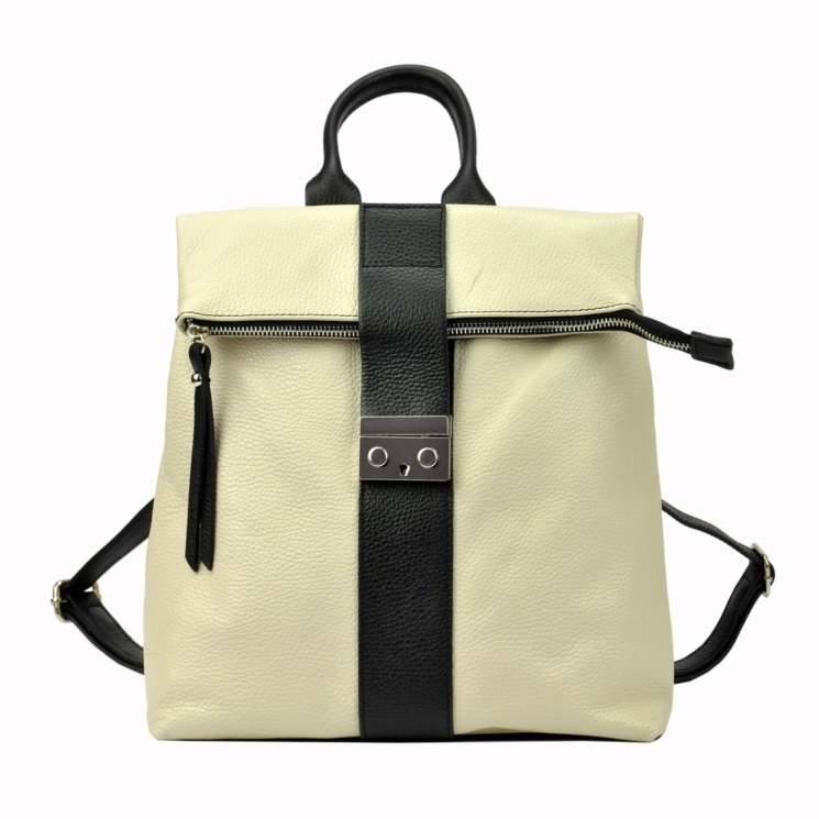 Patrizia Piu Valódi bőr Hátizsák