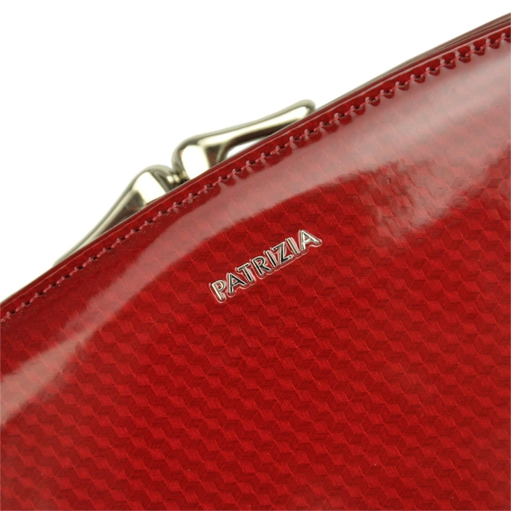  Valódi bőr Pénztárca piros színben RFID védelemmel