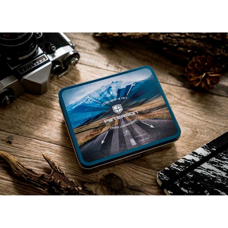 Peterson Valódi bőr Pénztárca