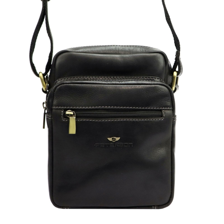 Peterson Valódi bőr Válltáska