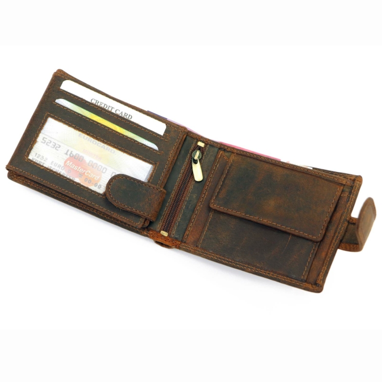 Wild Valódi bőr Horoszkópos Pénztárca Rák