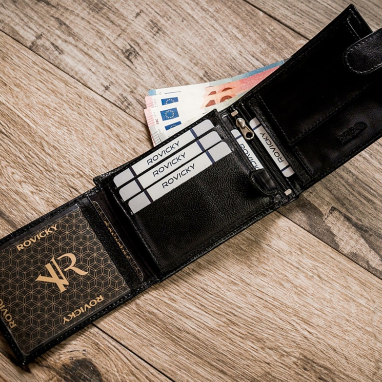 Rovicky Valódi bőr Pénztárca