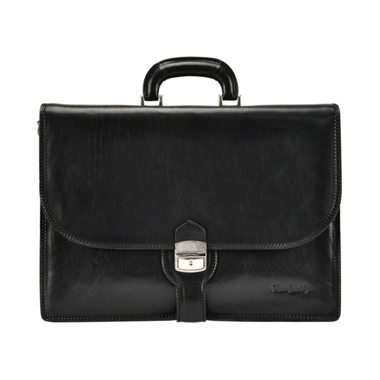 Pierre Cardin Valódi bőr Aktatáska