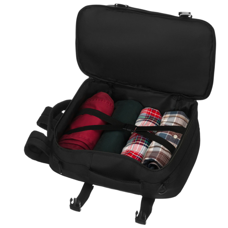 PTN GAWRON-6 utazási hátizsák Fekete